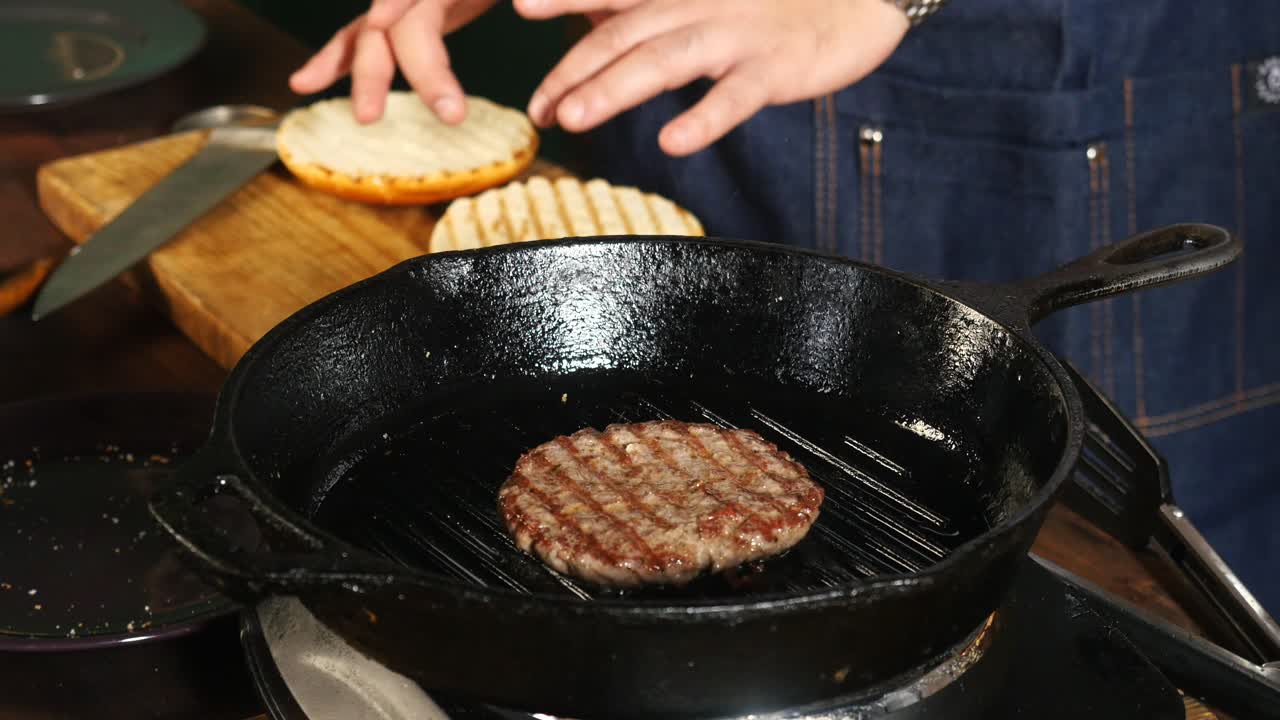 美味しいハンバーガーを作る