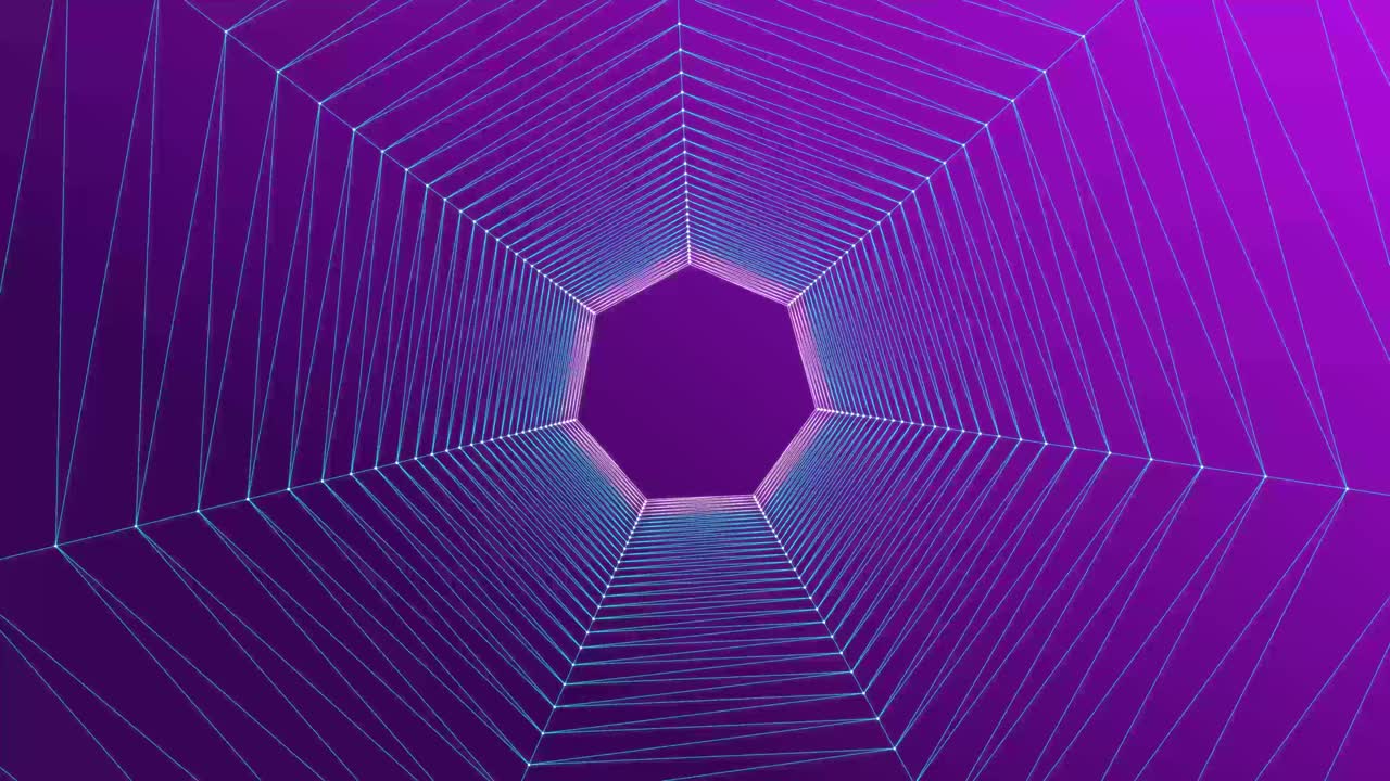 fondo de movimiento de túnel sin costuras 4k