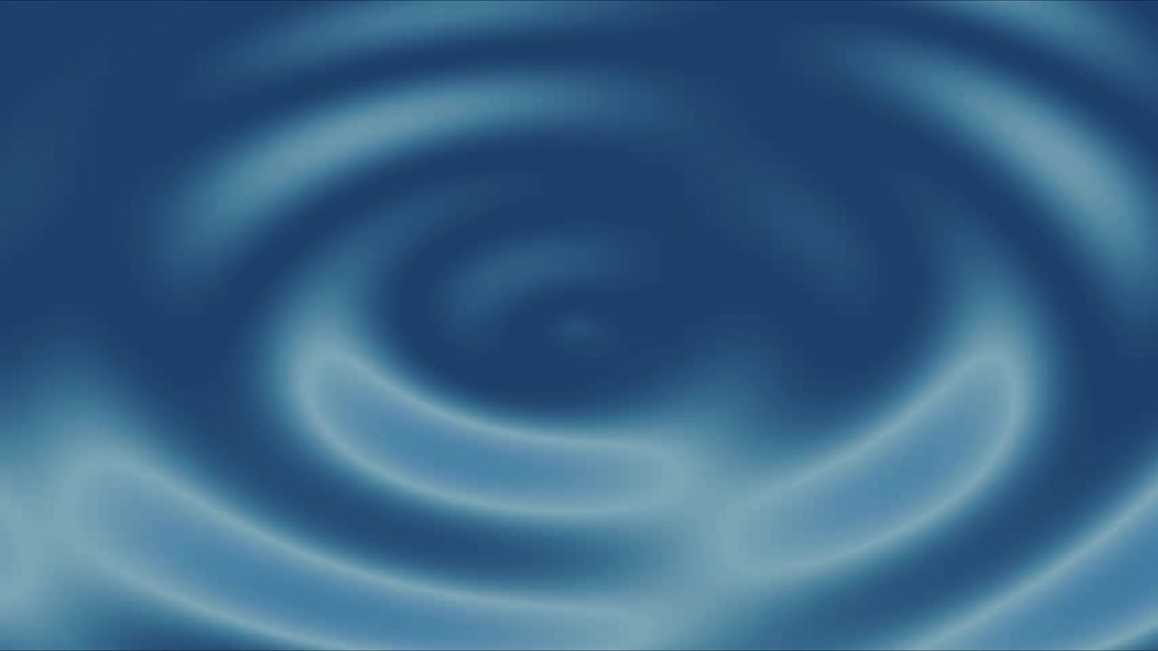 Abstrakte blå vandringe, der spreder sig i koncentriske cirkler