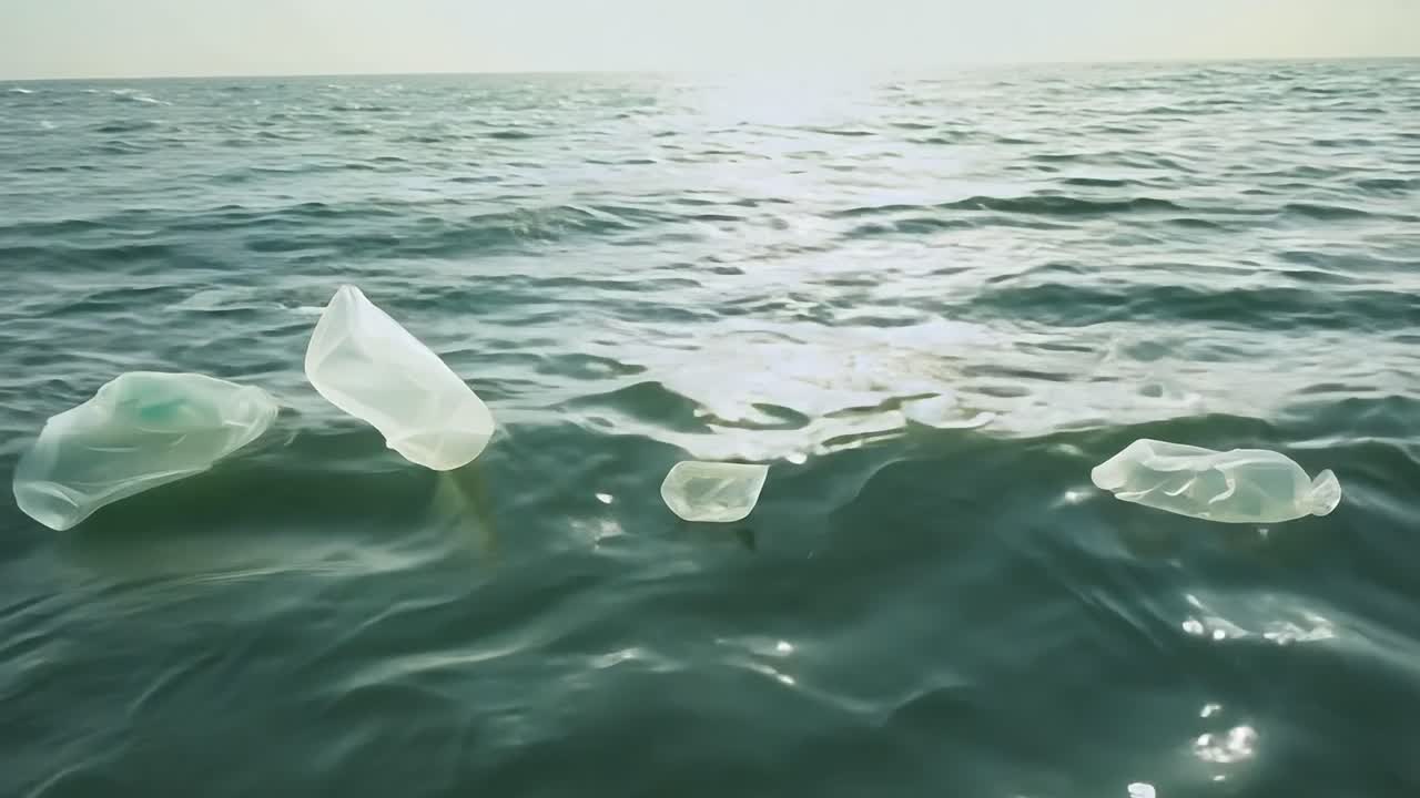 바다의 플라스틱 오염