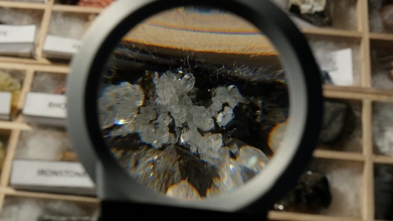 geología colección de minerales de roca de exploración minera de geólogo