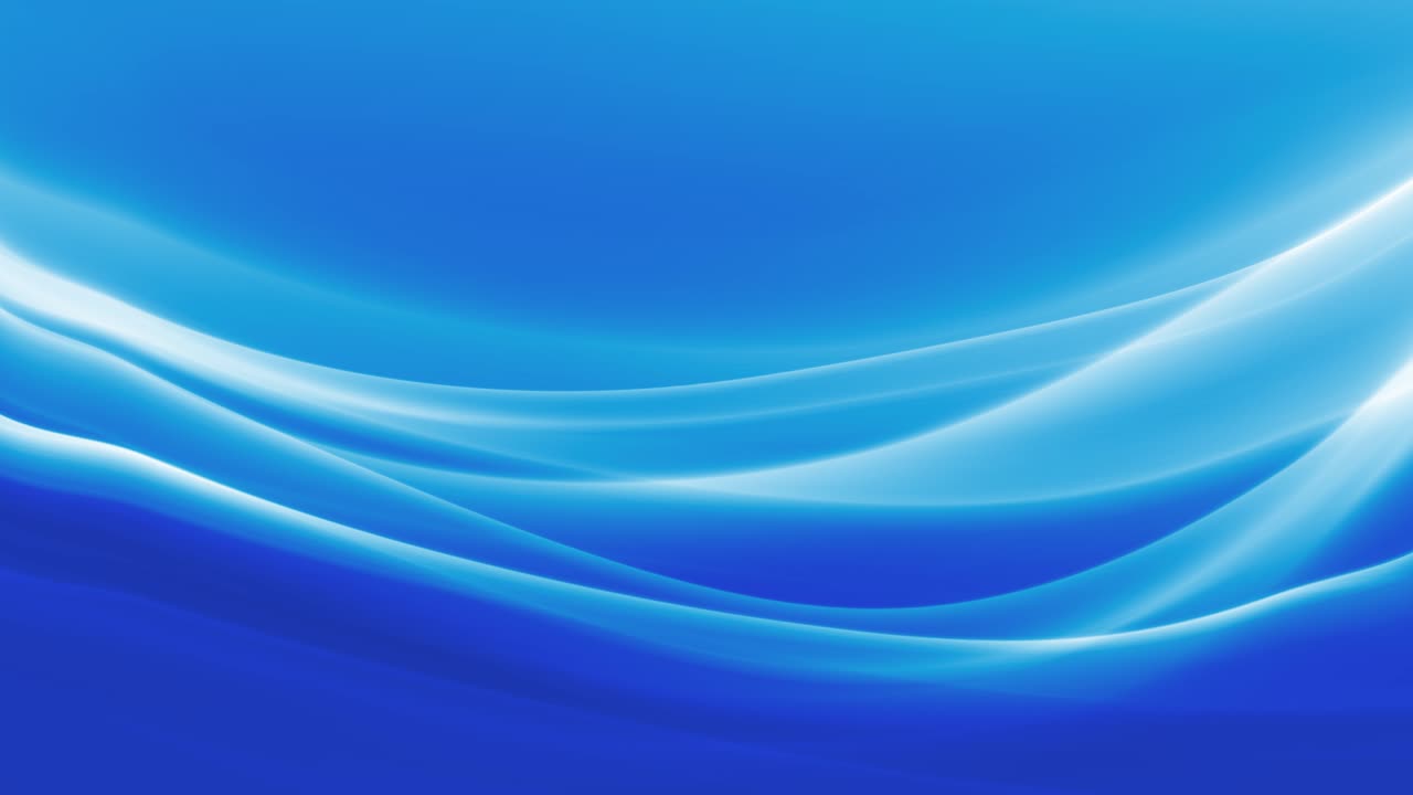 추상적인 파란 선 루프