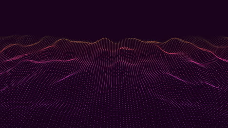 dynamic purple and pink zigzag wave pattern on dark background