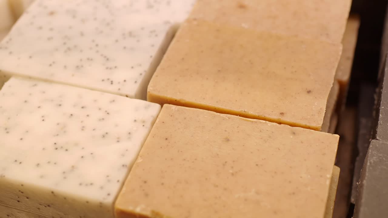 Stacked Bars of Handmade Soap