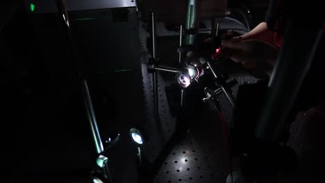 photonics lab experimentation