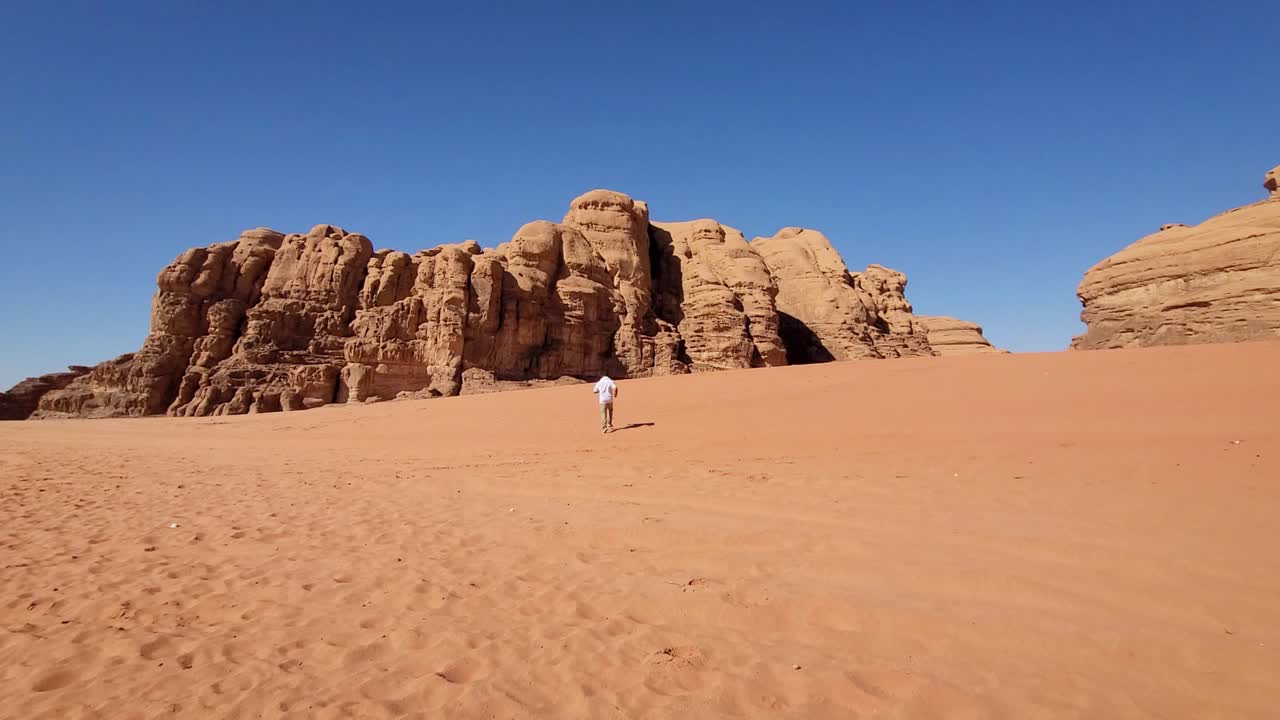 desierto de wadi rum en jordania