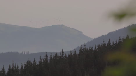 Moving-shot-along-German-mountains-in-summer-1