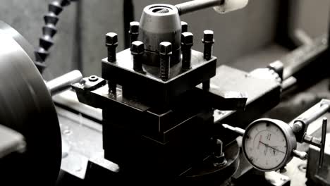 trabajo de máquinas de torno de la industria