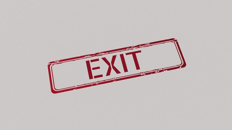 EXIT Stamp