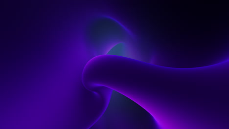 an abstract design with purple dominating the background, complemented by flowing blue shapes clustered at the top and bottom. its swirling layout conveys movement and energy