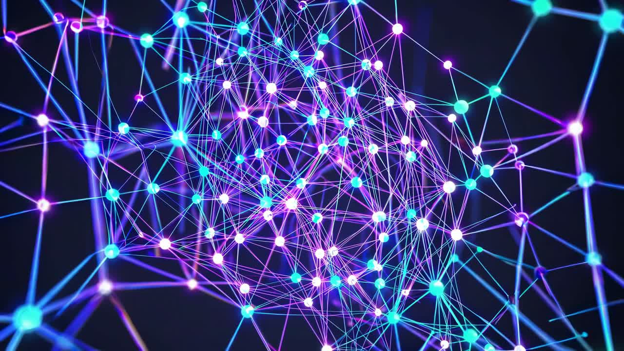 visualización de la red abstracta