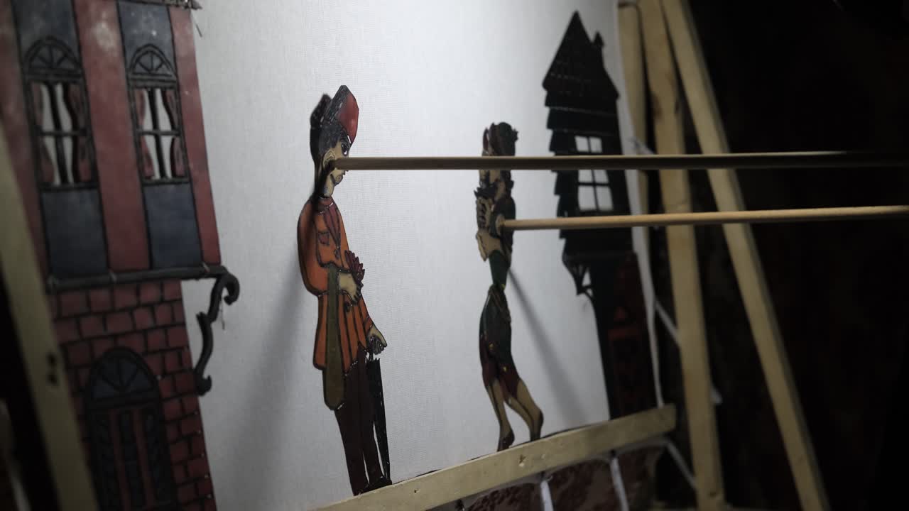 representación de una obra de teatro tradicional