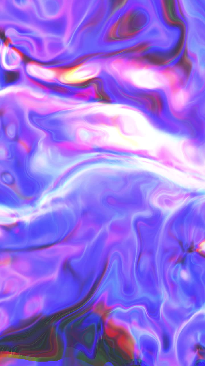 추상적인 사이키델릭 액체 색상