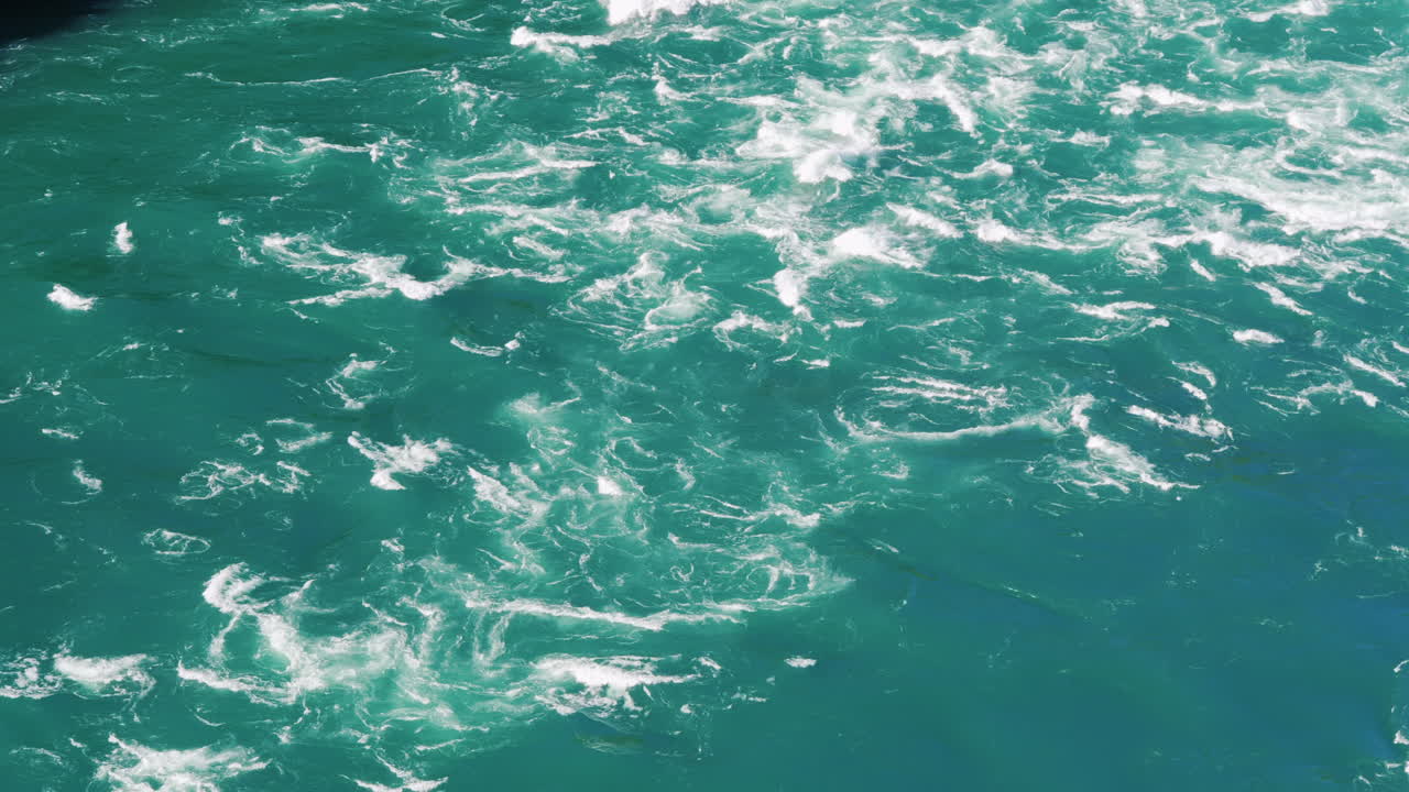 Surface of Large Mountain River