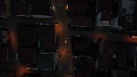 aerial drone nigth vehicle tracking