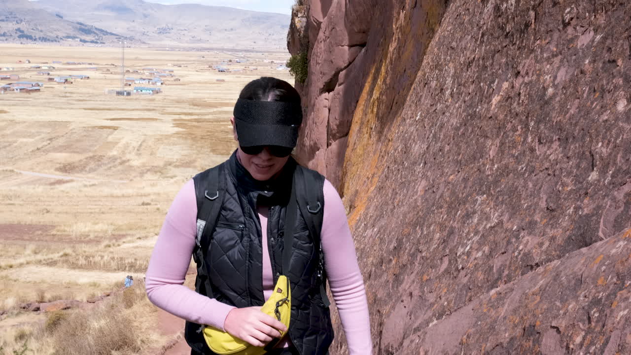 Experience the breathtaking beauty of the Peruvian Andes on an inspiring trek to the mystical Aramu Muru Portal