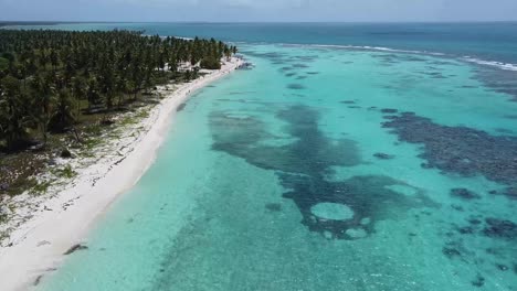 amazing aerial drone image of the sea beach