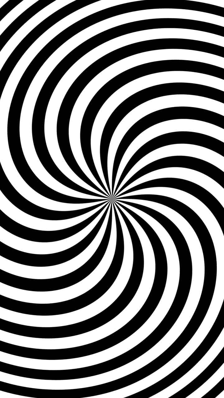 luces en espiral abstractas en vertical