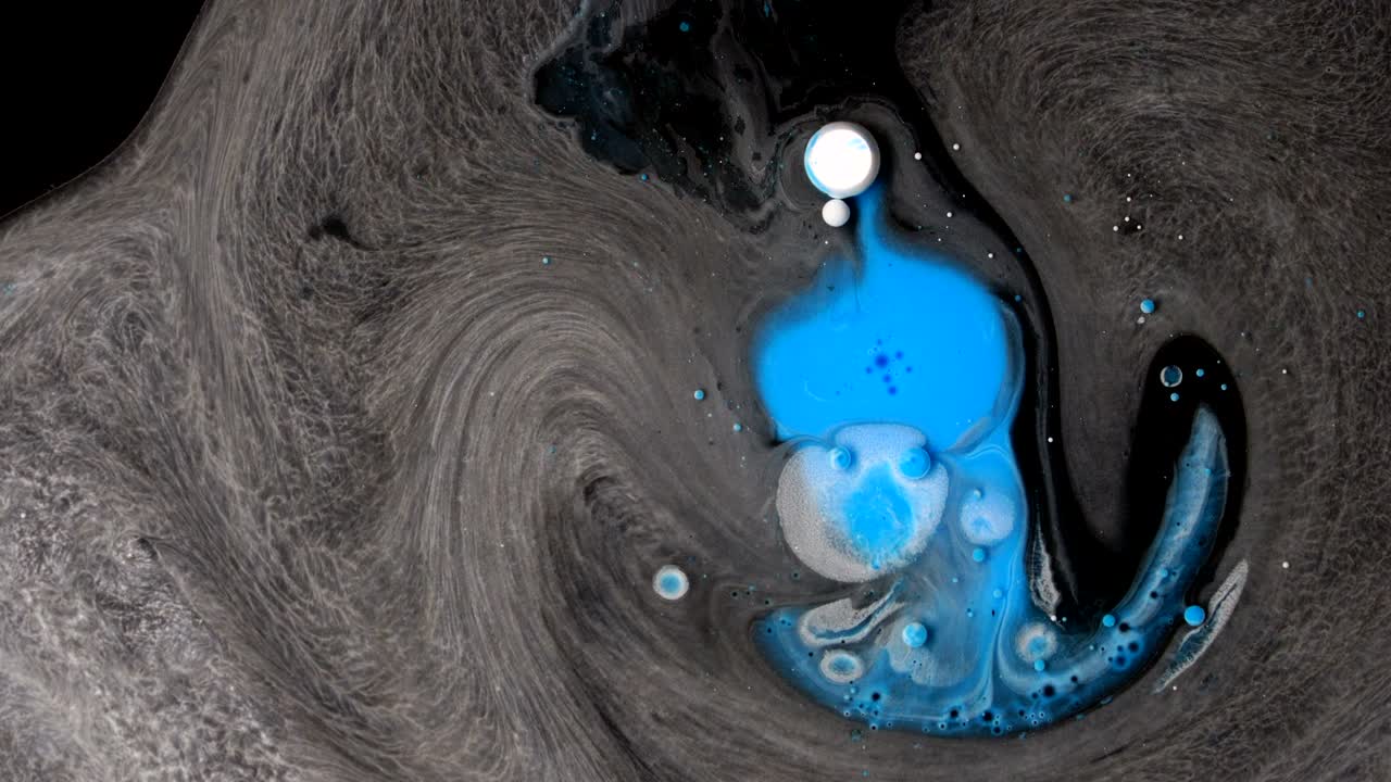 colores en movimiento, efecto líquido, burbujas de jabón