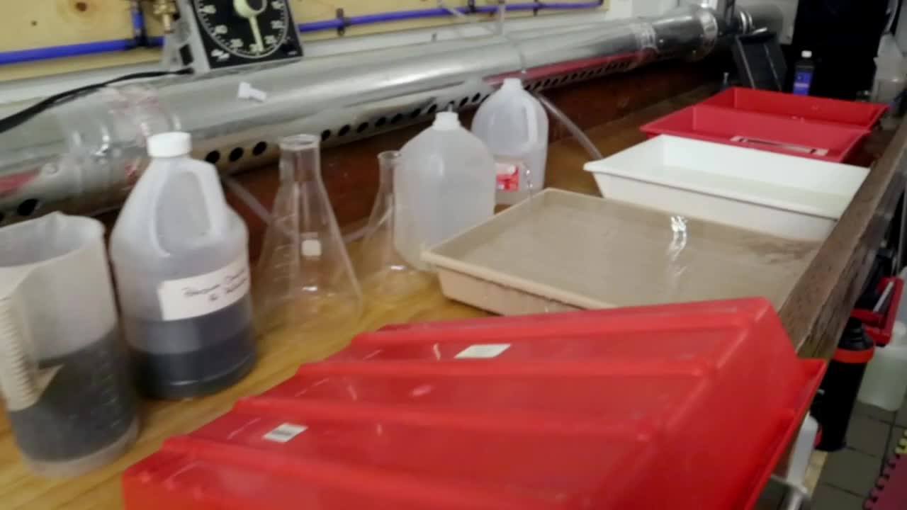 암실 현상 트레이 설정