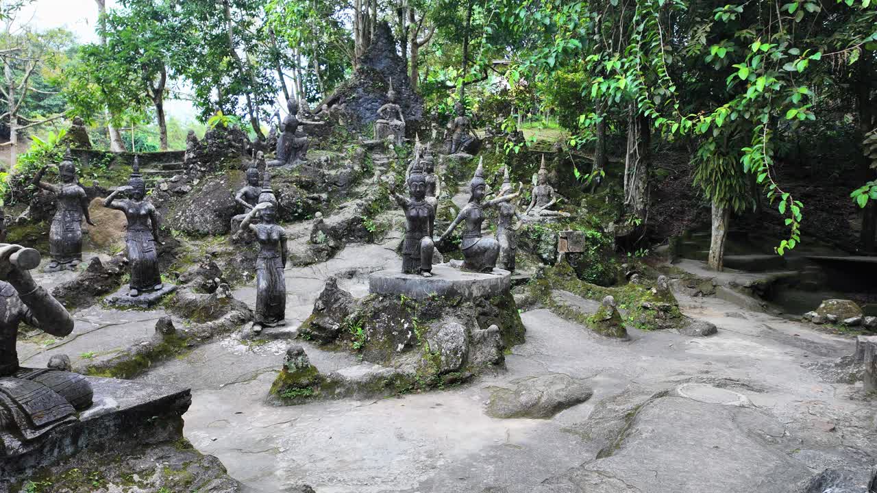 Tarnim Magic Garden Secret Buddha statues sculpture park Koh Samui, Thailand