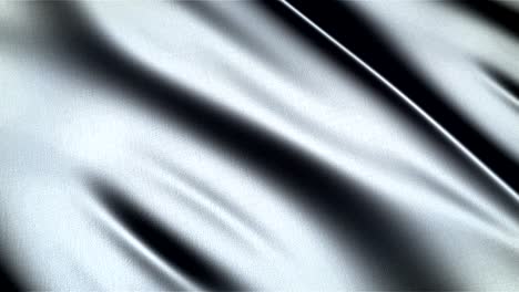 silver glossy cloth satin realistic seamless loop waving animation