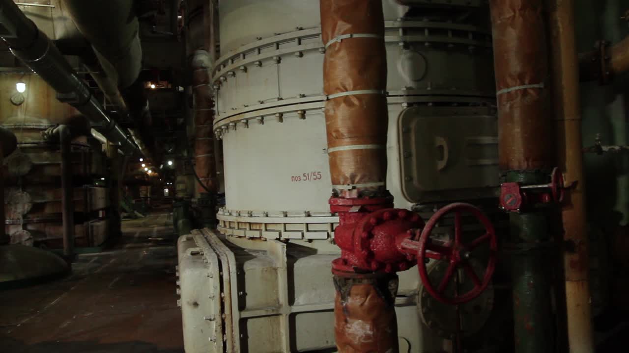 interior de las plantas industriales