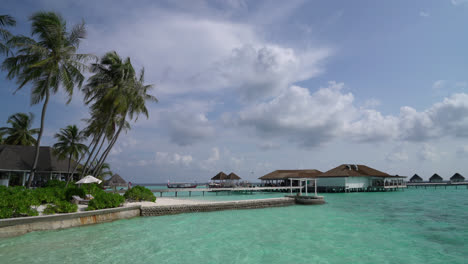 tropical beach and sea in maldives
