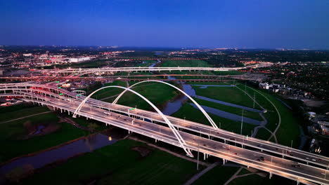 two arches of margaret mcdermott bridge