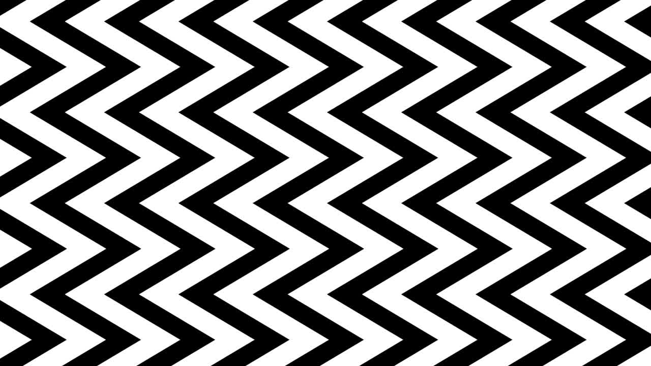 material de bucle de triángulo de onda dentada animación gráficos de movimiento