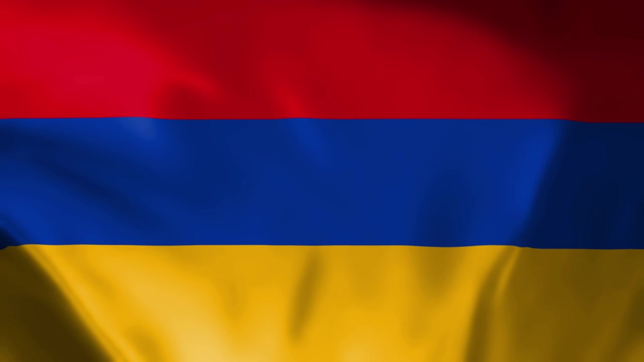 Bandeira da Armênia Tremulando