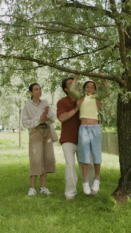 family fun in the park