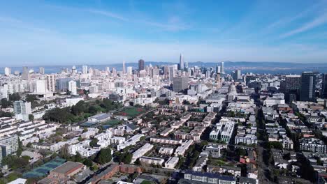 captivating drone video showcasing san francisco's urban tapestry