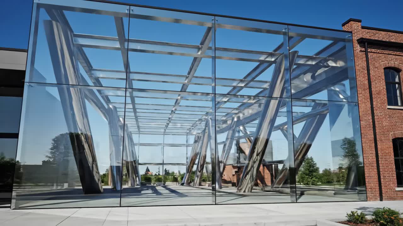 Architectural exteriors of buildings