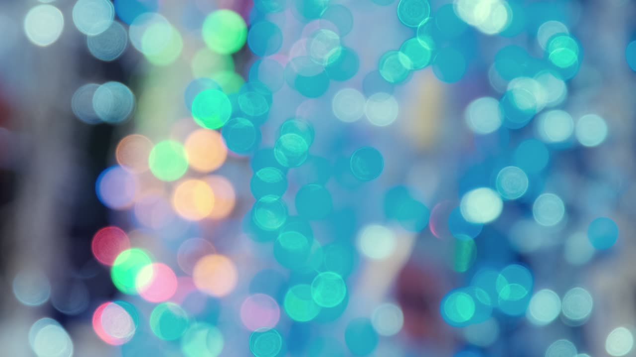 크리스마스 가란드: 추상 4k 비디오 배경