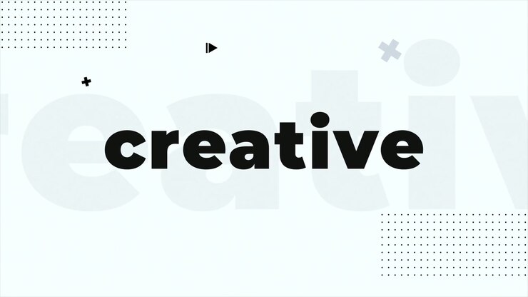 Modern Kinetic Typography Motion Graphics Opener Template