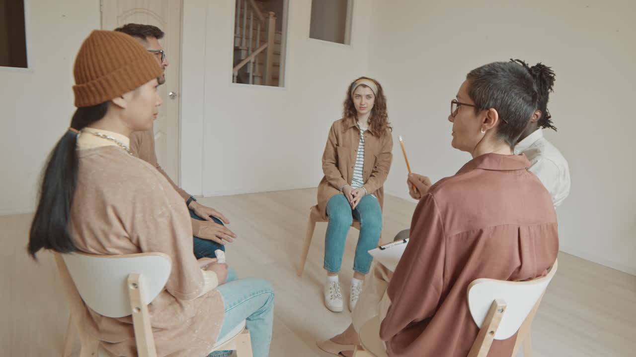 Support group therapy session