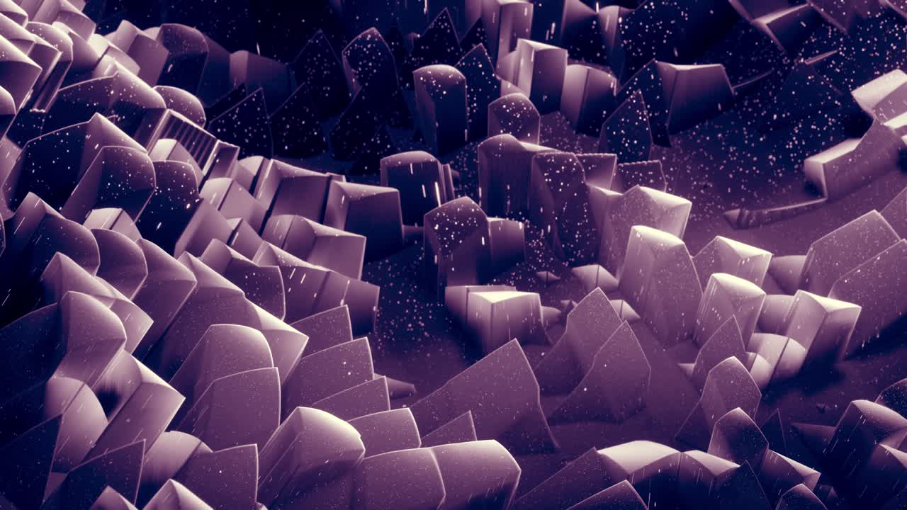 ondas abstractas de material mate negro suave con brillo interno ligero y brillos en la superficie de morphing. superficie geométrica abstracta como el paisaje o el terreno, extrudir o desplazar el ruido 3d. bucle 4k