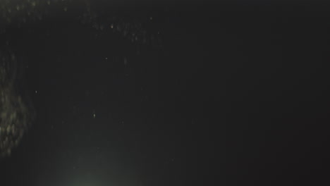 abstract dust particles