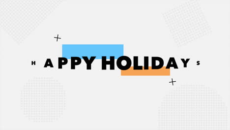 Vibrant-diagonal-Happy-Holidays-banner-on-gray-gradient-background