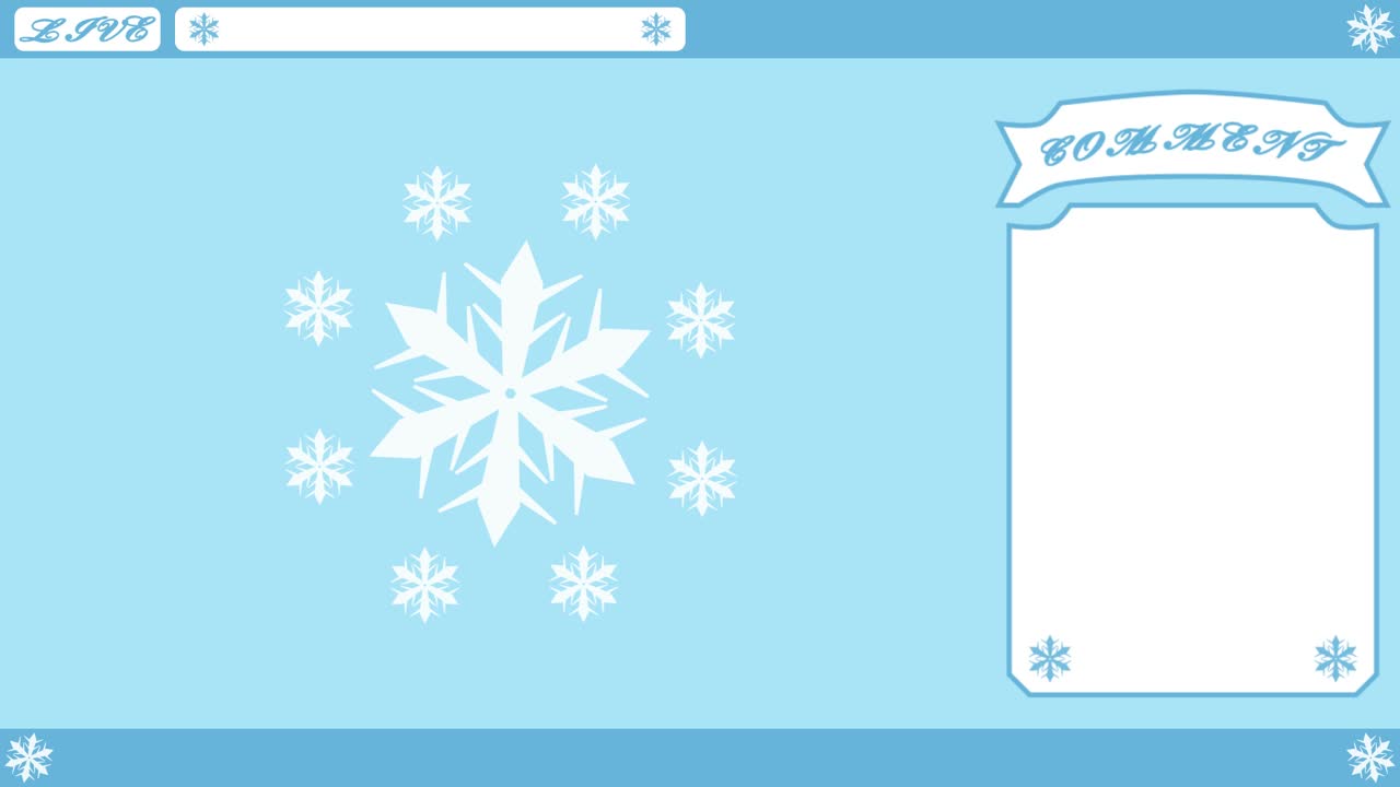 Snow crystal Looping streaming background. 1080p (1).mp4