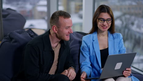 business collaboration in a modern office