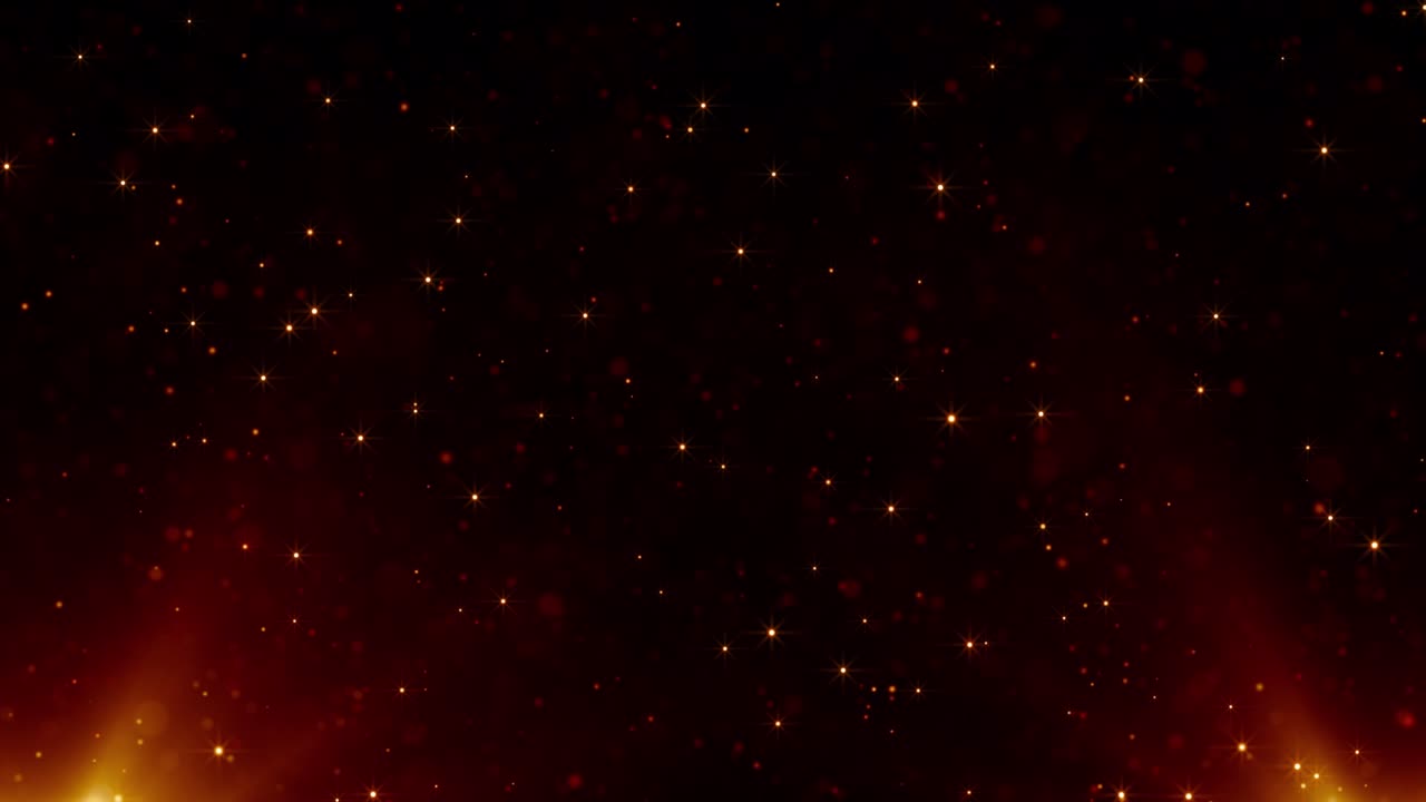 Particles dust abstract light bokeh motion titles cinematic background loop