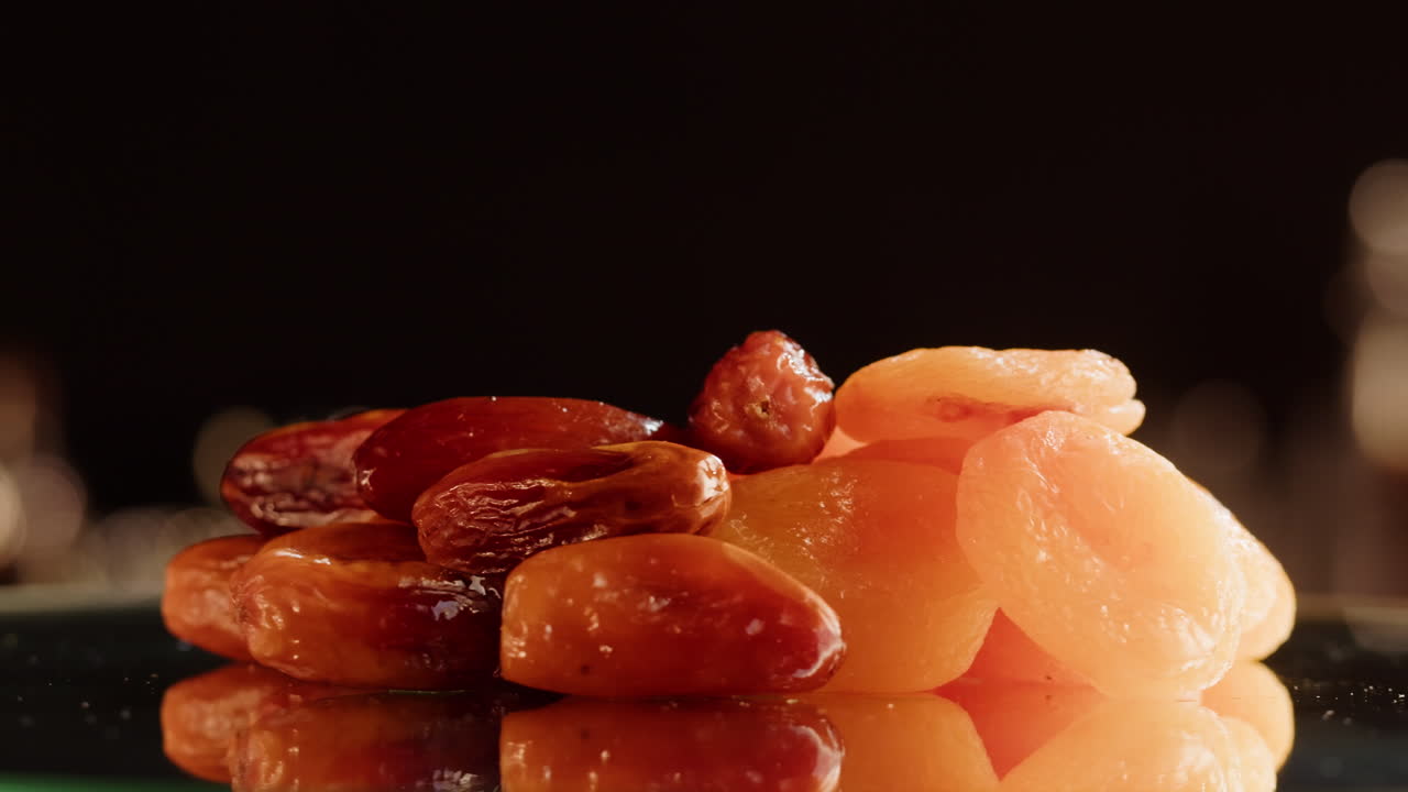Dried Dates and Apricots
