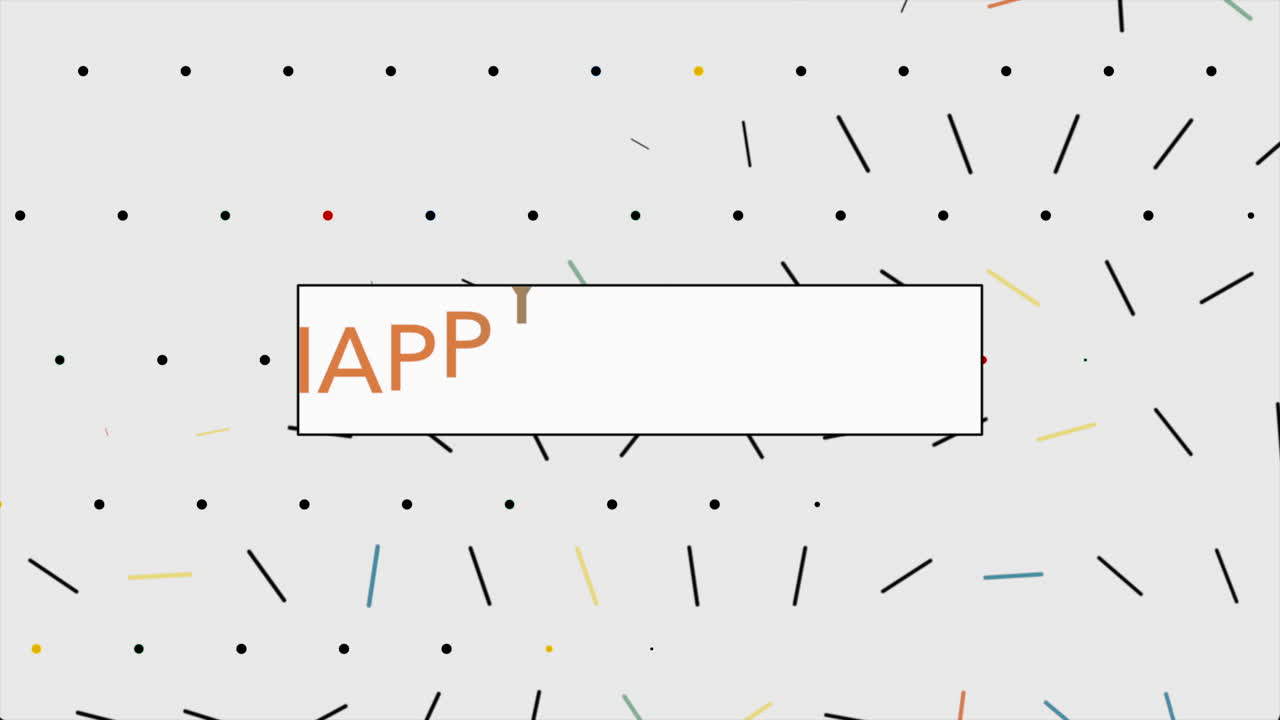 Colorful dots and festive greeting Happy Holidays