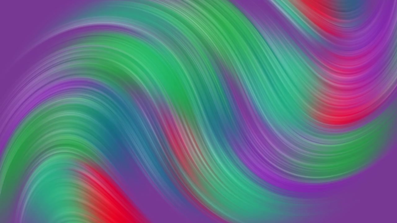 Sfondo astratto vibrante con linee ondulate colorate e fluide