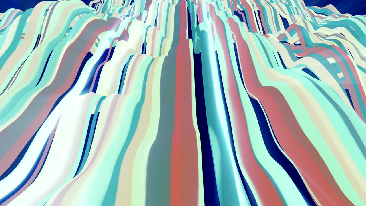 4K: Line, curve and light abstract background - Stock video