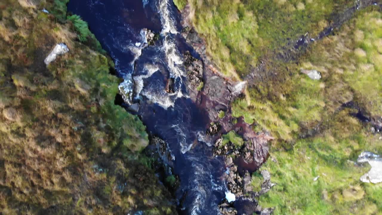 Birds's Eye View of a small Creek
