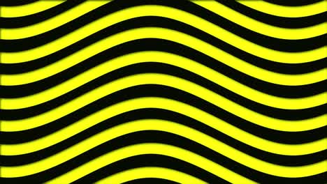 yellow and black wavy pattern