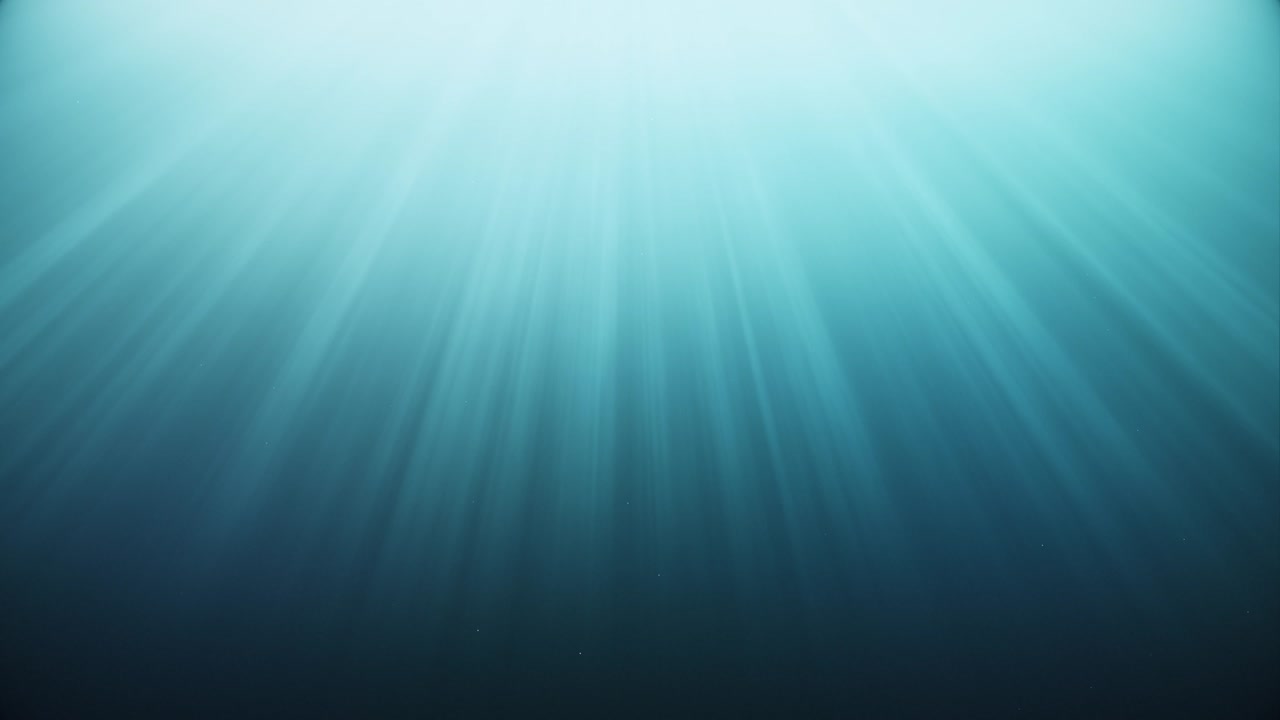 Blue Abstract Ethereal Heavenly Light Rays Background Loop